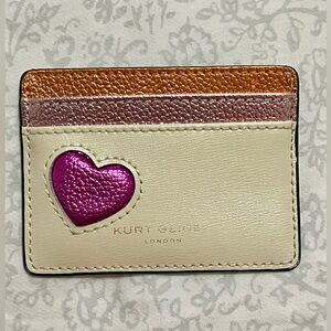 Kurt Geiger Heart Card Holder